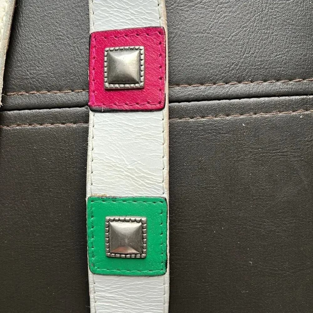 Elisabeth Liz Claiborne | Vintage 1990’s Multi Color Studded Belt size 2